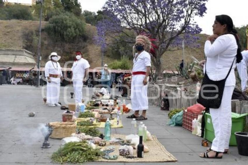 SAN PEDRO CHOLULA . EQUINOCCIO DE PRIMAVERA