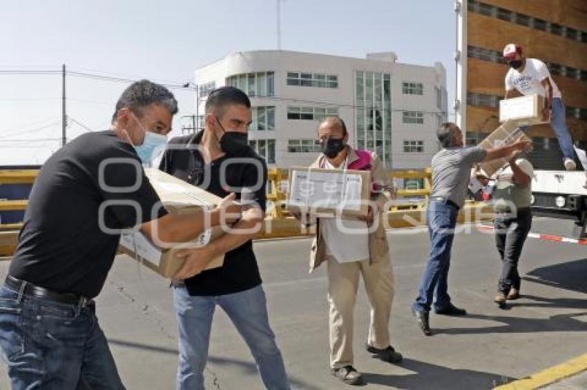 INE . PAQUETERÍA ELECTORAL