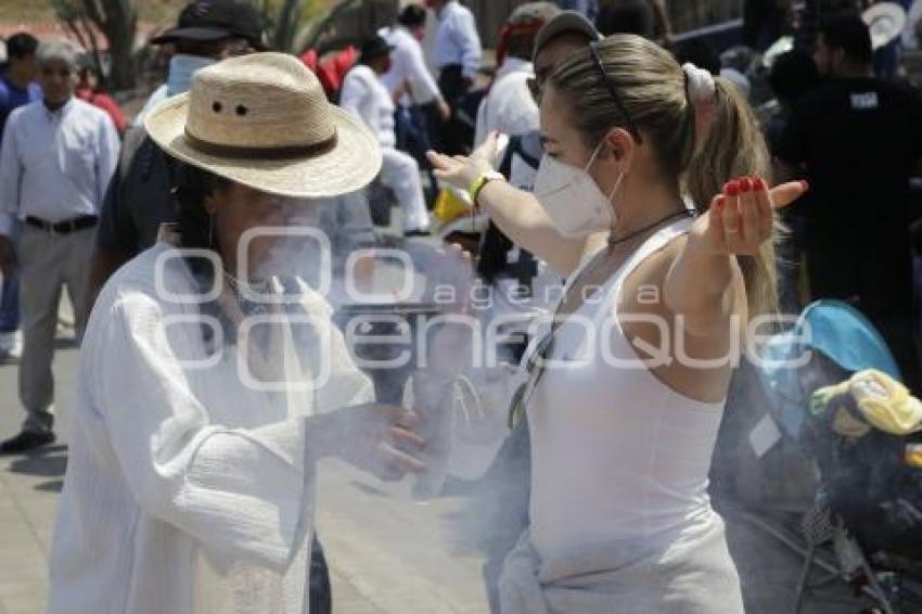 CHOLULA . EQUINOCCIO DE PRIMAVERA