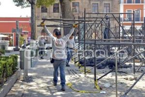 TLAXCALA . RETIRO DE ESTRUCTURAS