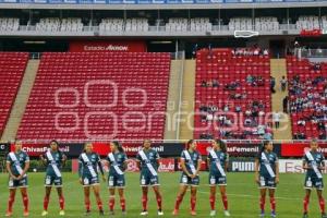 FÚTBOL FEMENIL . CHIVAS VS PUEBLA