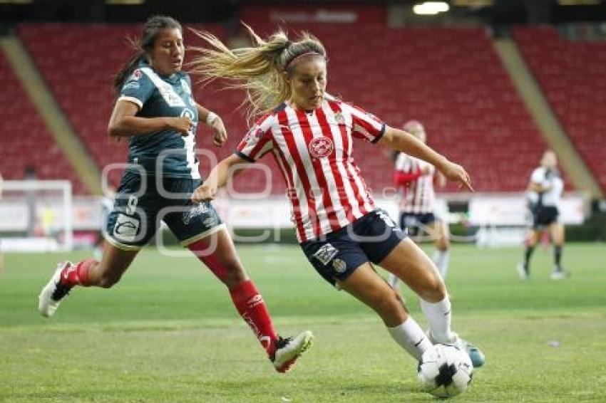 FÚTBOL FEMENIL . CHIVAS VS PUEBLA