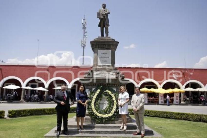 SAN PEDRO CHOLULA . NATALICIO BENITO JUÁREZ