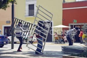 TLAXCALA . RETIRO DE ESTRUCTURAS