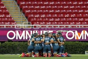 FÚTBOL FEMENIL . CHIVAS VS PUEBLA