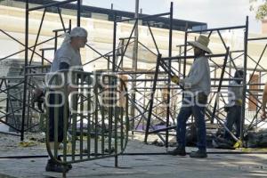 TLAXCALA . RETIRO DE ESTRUCTURAS