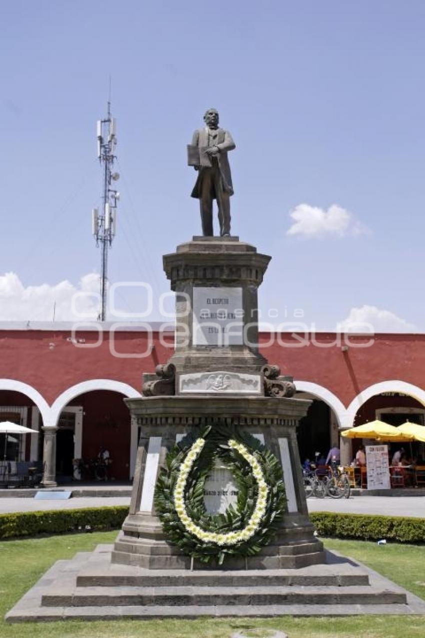 SAN PEDRO CHOLULA . NATALICIO BENITO JUÁREZ