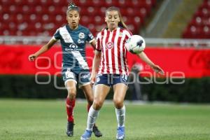 FÚTBOL FEMENIL . CHIVAS VS PUEBLA