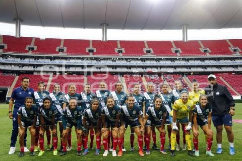 FÚTBOL FEMENIL . CHIVAS VS PUEBLA