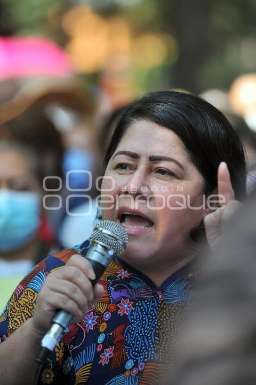 TLAXCALA . MANIFESTACIÓN PERSONAL SALUD