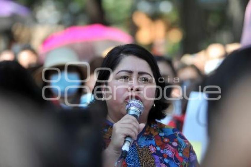 TLAXCALA . MANIFESTACIÓN PERSONAL SALUD