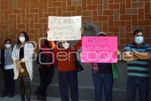 TLAXCALA . MANIFESTACIÓN PERSONAL SALUD