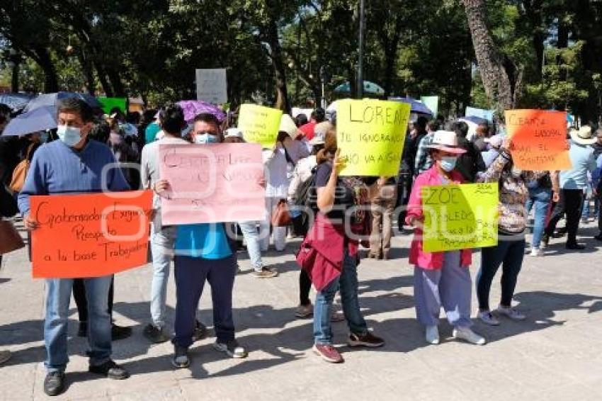 TLAXCALA . MANIFESTACIÓN PERSONAL SALUD