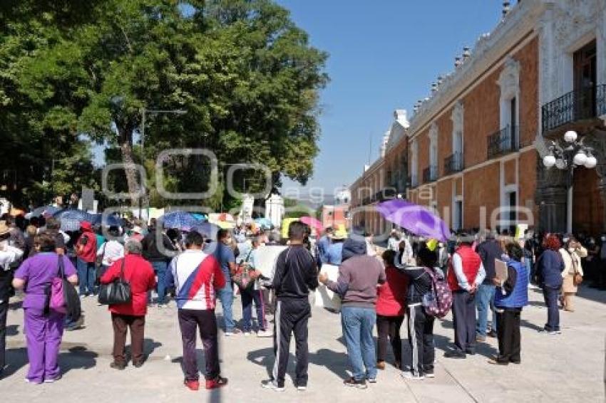 TLAXCALA . MANIFESTACIÓN PERSONAL SALUD