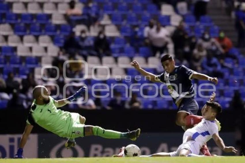 FÚTBOL . CLUB PUEBLA VS NICARAGUA