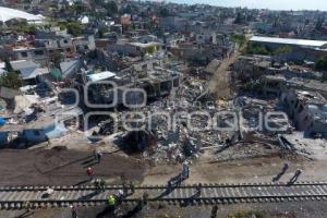 XOCHIMEHUACÁN . REMOCIÓN ESCOMBROS