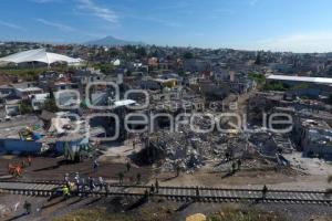 XOCHIMEHUACÁN . REMOCIÓN ESCOMBROS