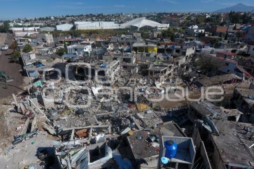 XOCHIMEHUACÁN . REMOCIÓN ESCOMBROS