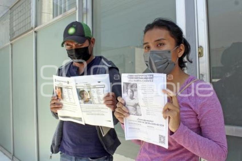 FAMILIARES MUJERES DESAPARECIDAS