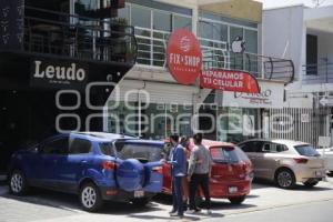 CHOLULA . APERTURA DE COMERCIOS