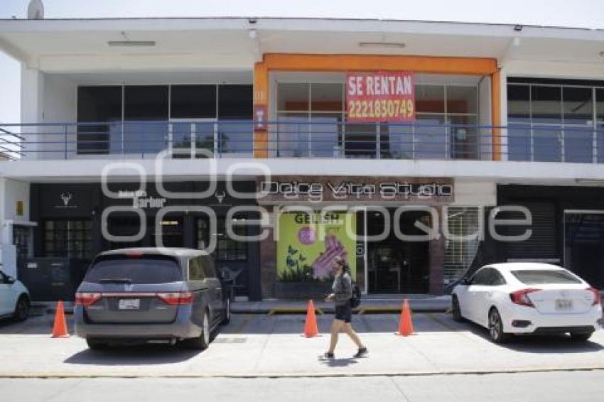 CHOLULA . APERTURA DE COMERCIOS