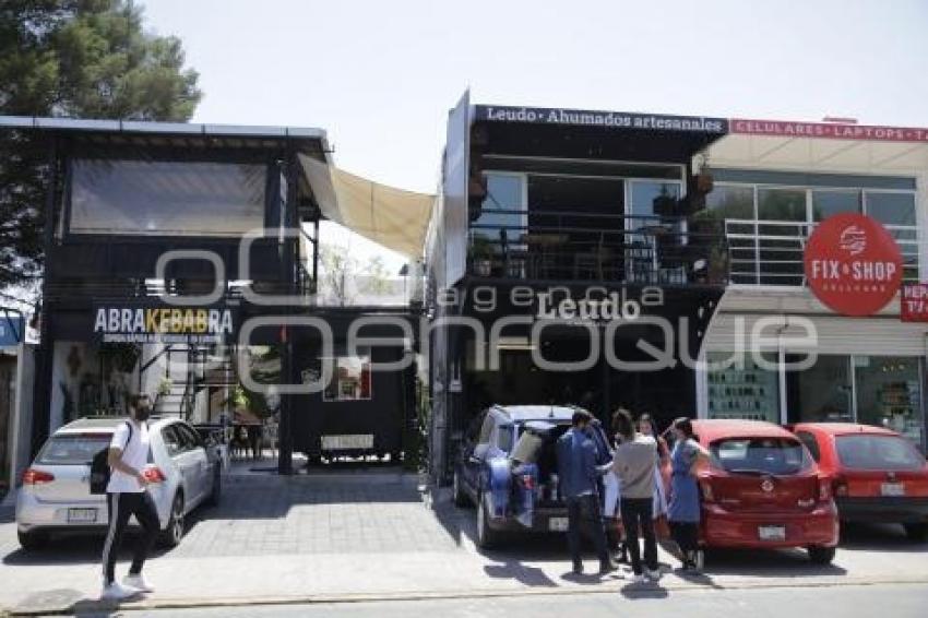 CHOLULA . APERTURA DE COMERCIOS