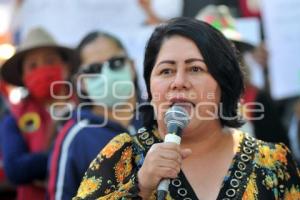 TLAXCALA . PROTESTA PERSONAL DE LA SALUD