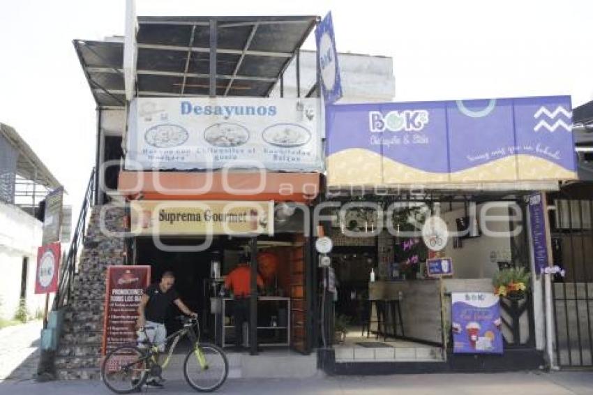 CHOLULA . APERTURA DE COMERCIOS