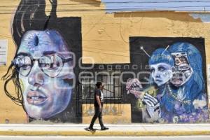 SAN PEDRO CHOLULA . MURALES