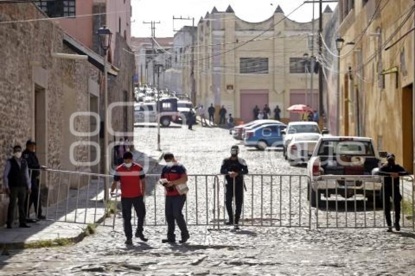 CASA AGUAYO . CERCO DE SEGURIDAD