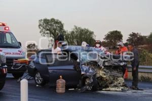 TLAXCALA . ACCIDENTE AUTOMOVILISTICO