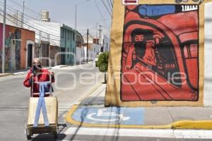 SAN PEDRO CHOLULA . MURALES