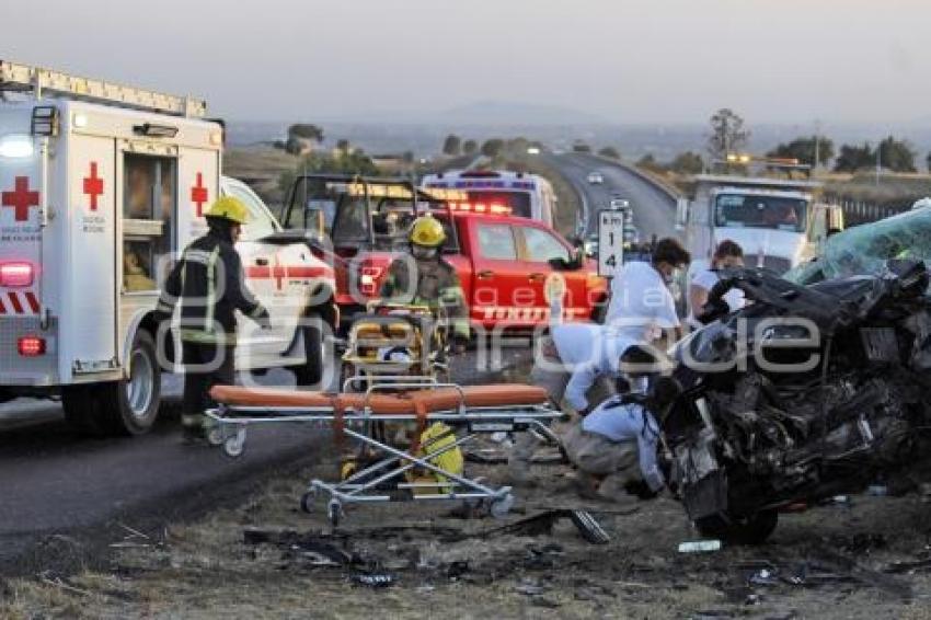 TLAXCALA . ACCIDENTE AUTOMOVILISTICO