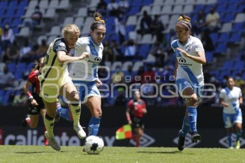 FÚTBOL FEMENIL . PUEBLA VS AMÉRICA