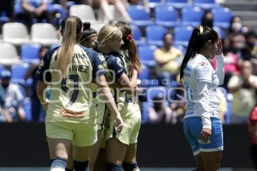 FÚTBOL FEMENIL . PUEBLA VS AMÉRICA