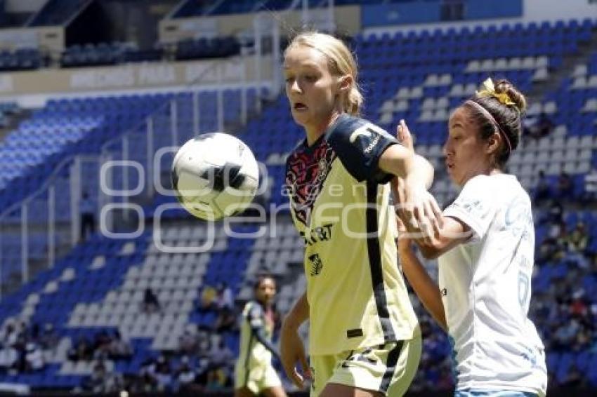 FÚTBOL FEMENIL . PUEBLA VS AMÉRICA