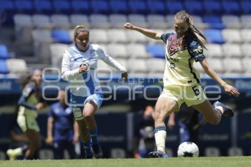 FÚTBOL FEMENIL . PUEBLA VS AMÉRICA