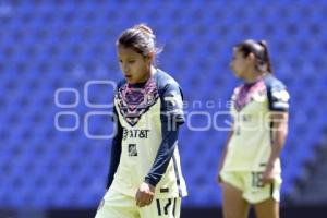 FÚTBOL FEMENIL . PUEBLA VS AMÉRICA