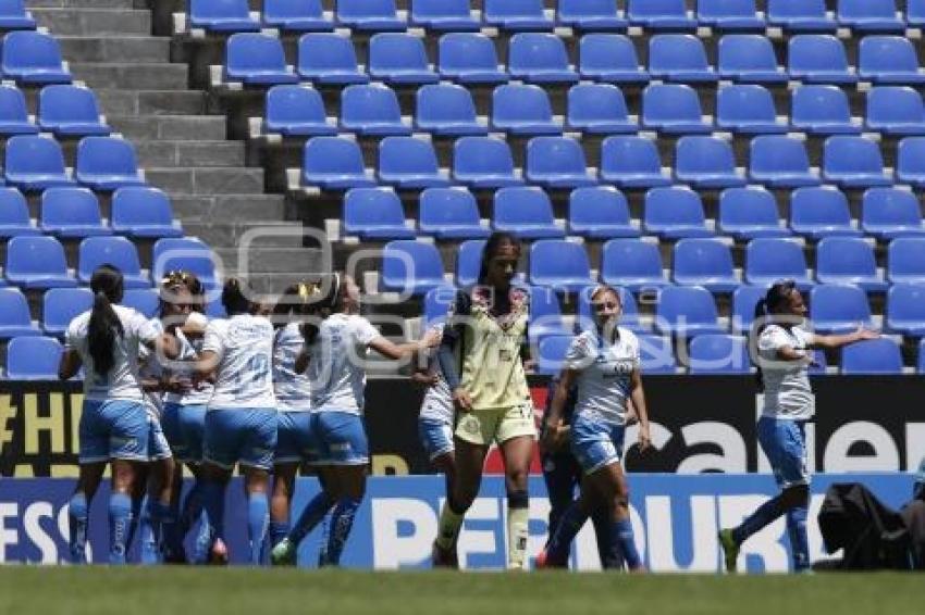 FÚTBOL FEMENIL . PUEBLA VS AMÉRICA