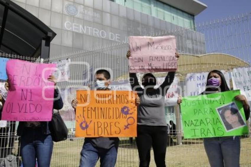MANIFESTACIÓN . NAZARIA IRAÍS