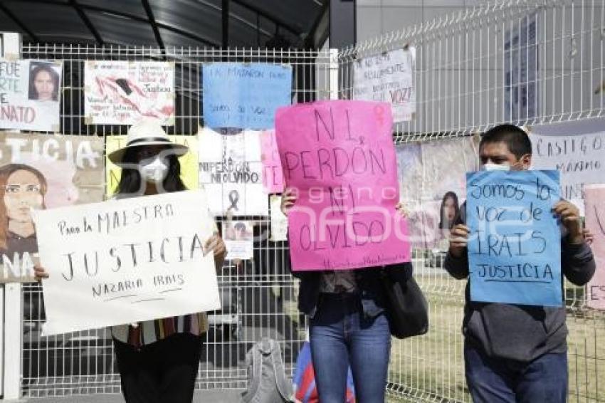 MANIFESTACIÓN . NAZARIA IRAÍS