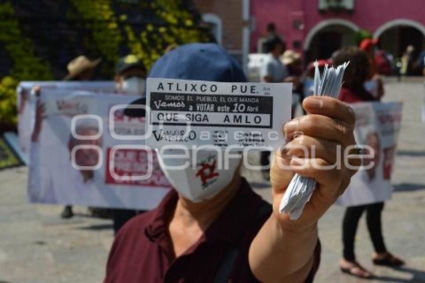 ATLIXCO . APOYO AMLO