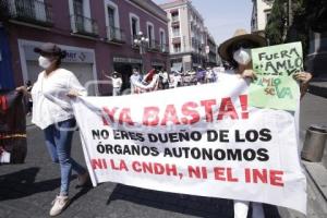 PROTESTA CONTRA AMLO