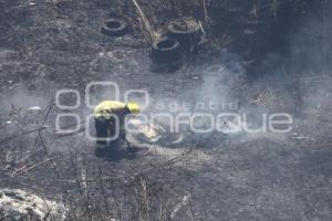 BOMBEROS . INCENDIO