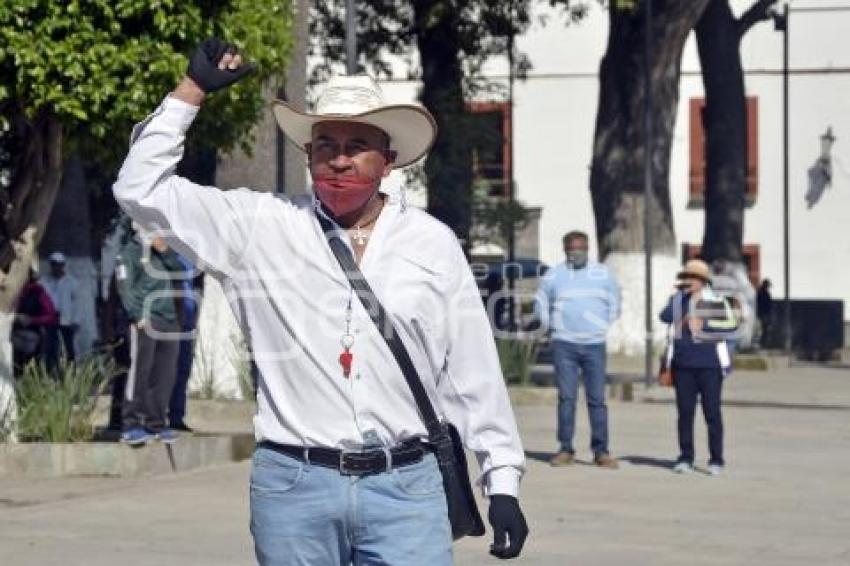 TLAXCALA . PROTESTA DOCENTES