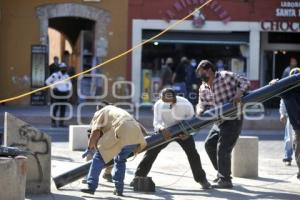 TLAXCALA . RETIRO ASTA BANDERA