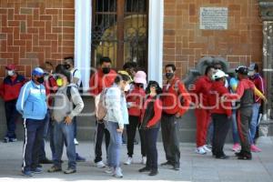 TLAXCALA . PROTESTA DOCENTES