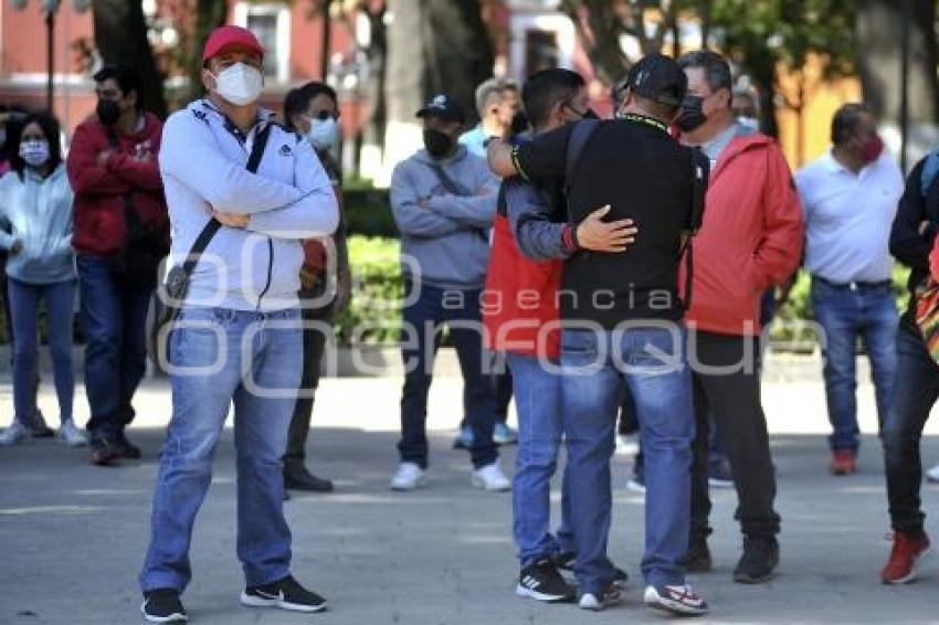 TLAXCALA . PROTESTA DOCENTES