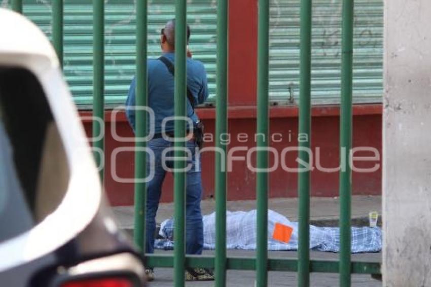 CENTRAL DE ABASTO . MUERTO 