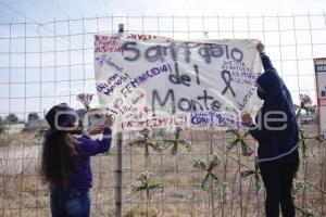 TLAXCALA . PROTESTA FEMINICIDIOS